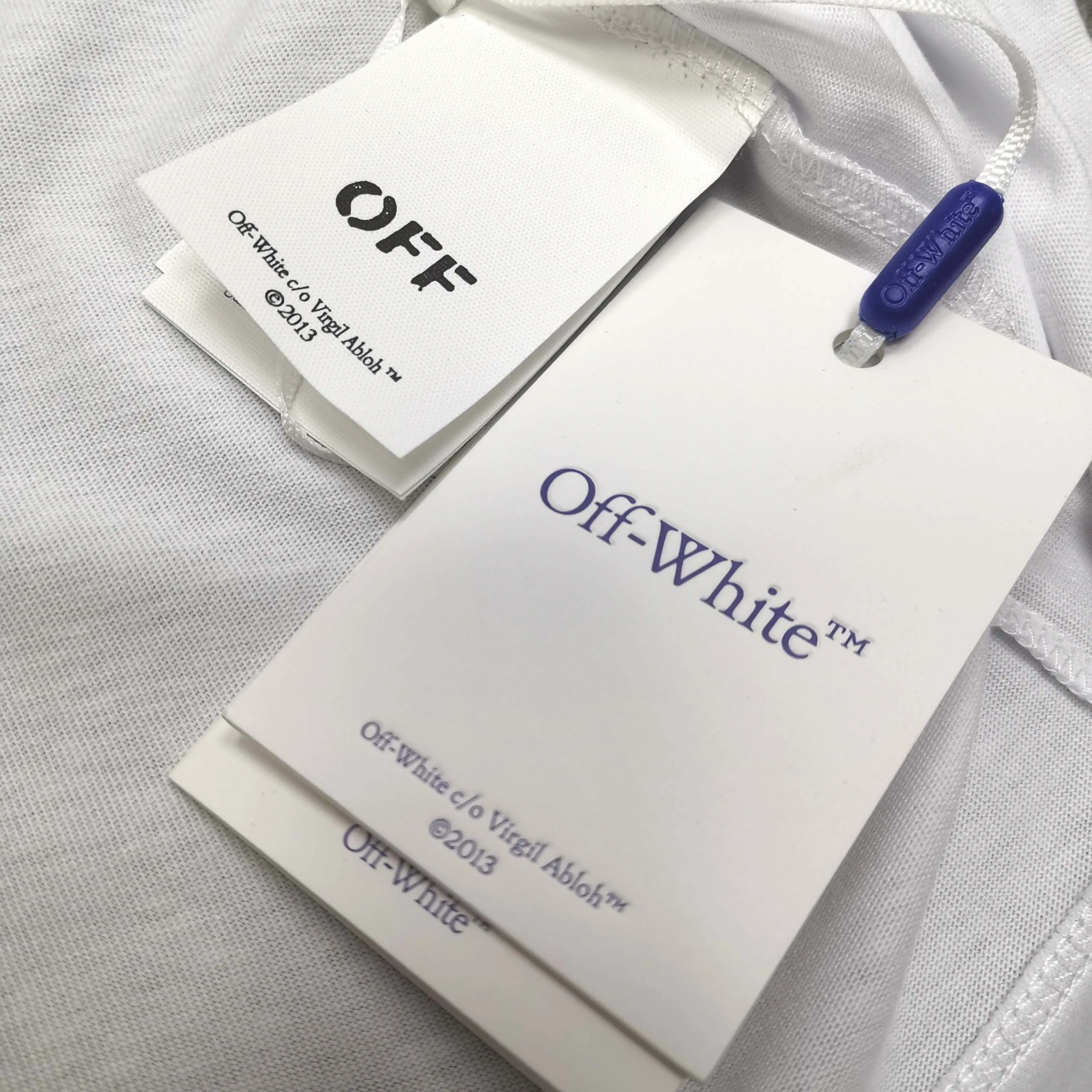 Top version ❤️off white new loose version colorful painted letters short-sleeved T-shirt Size: S M L XL Color: Black White P240